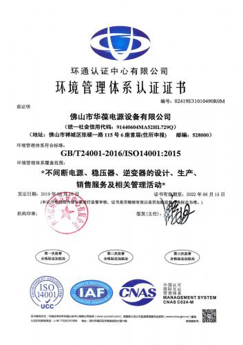 Quality System Certification 4